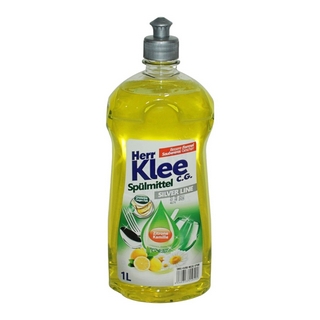 Ср-во для мытья посуды 1л Herr Klee Silver Line Лимон-Ромашка(8)